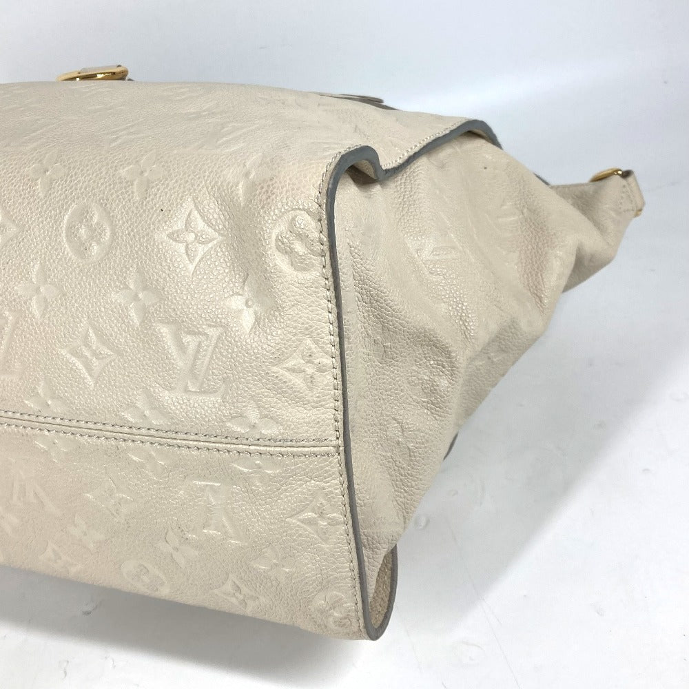 LOUIS VUITTON Shoulder Bag M93411 Monogram Ann Platt Leather white Monogram Ann Platt Remunize PM Women Used Authentic