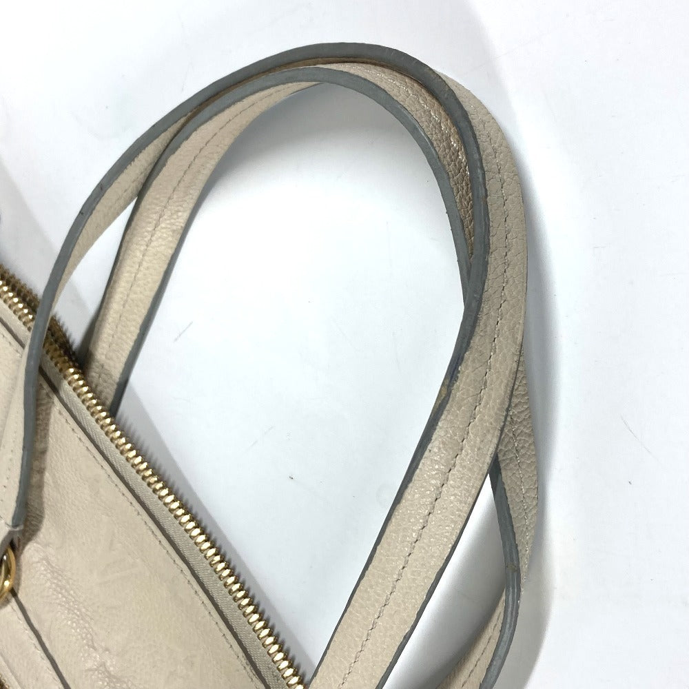LOUIS VUITTON Shoulder Bag M93411 Monogram Ann Platt Leather white Monogram Ann Platt Remunize PM Women Used Authentic