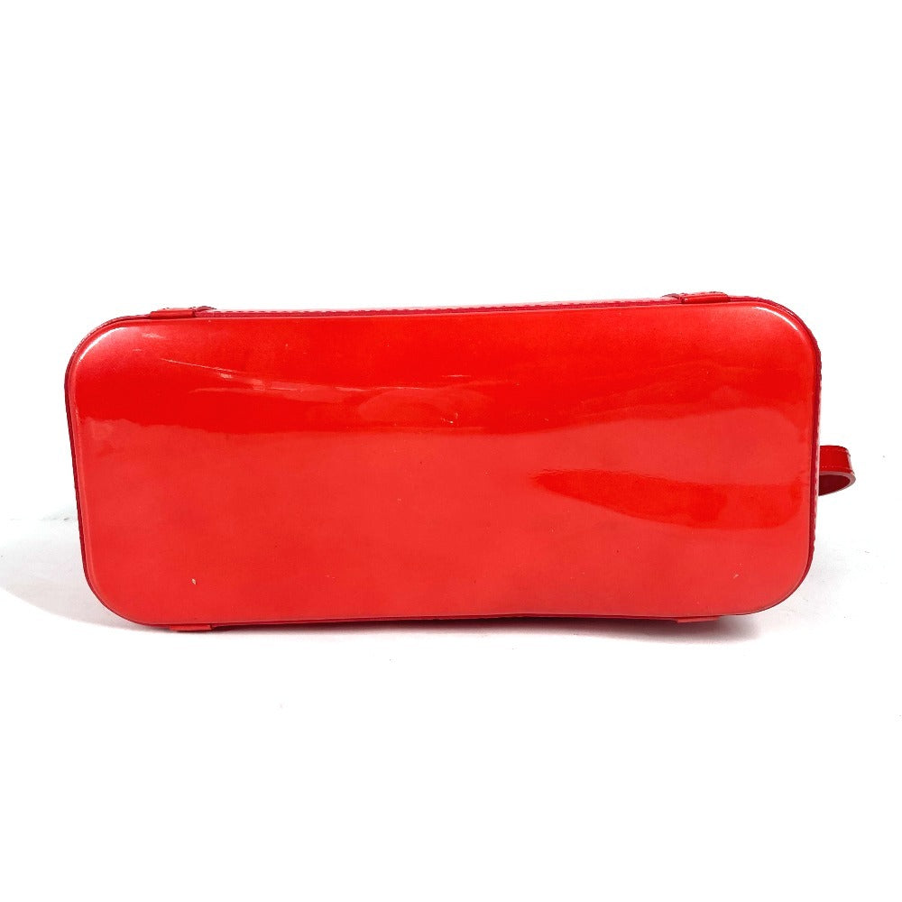 LOUIS VUITTON Shoulder Bag M91727 Monogram Vernis Red Monogram Vernis Avalon MM Women Used Authentic