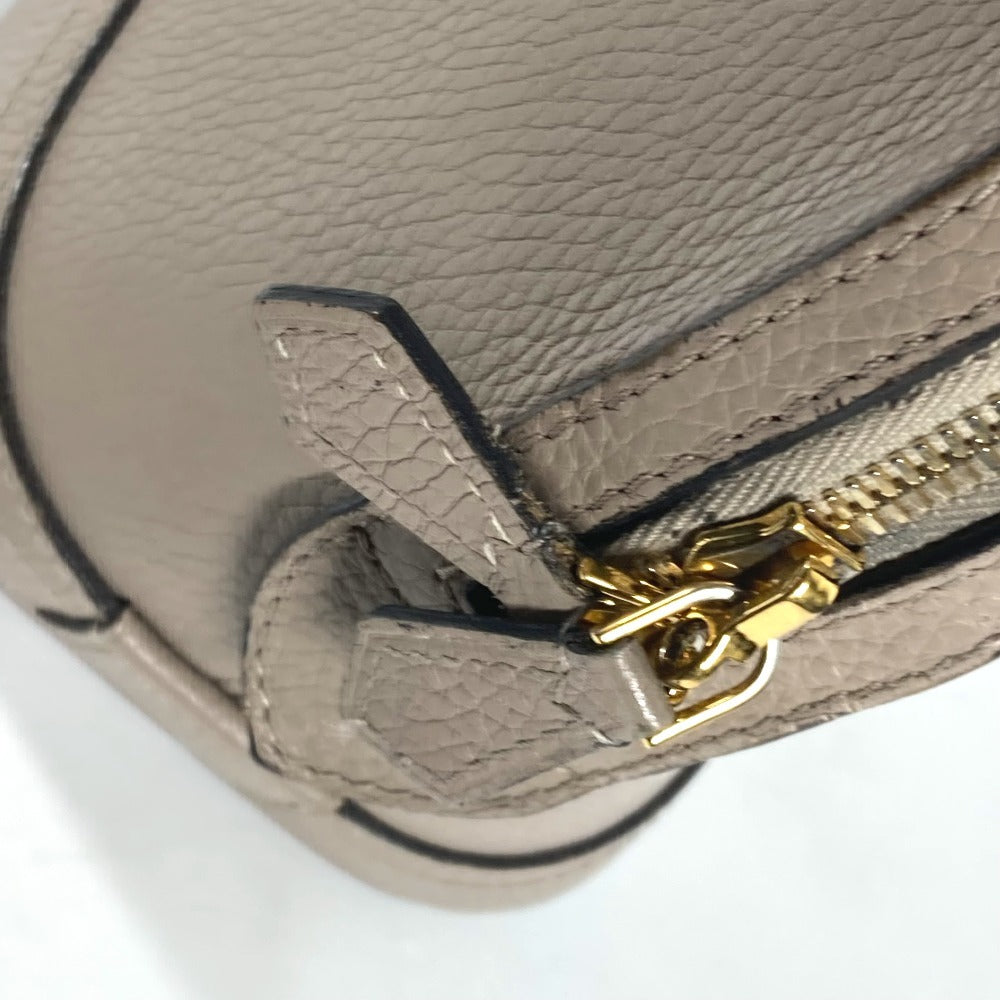 LOUIS VUITTON Handbag M48898 leather gray Parnasea Alma PM Women Used Authentic