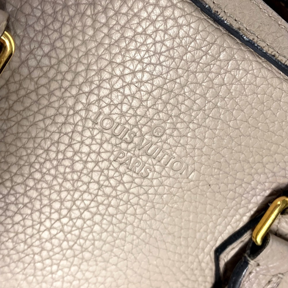 LOUIS VUITTON Handbag M48898 leather gray Parnasea Alma PM Women Used Authentic
