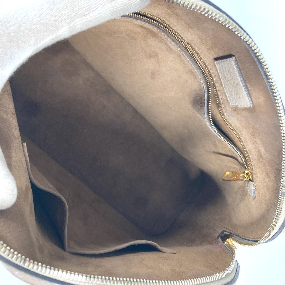 LOUIS VUITTON Handbag M48898 leather gray Parnasea Alma PM Women Used Authentic