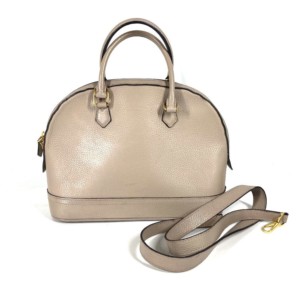 LOUIS VUITTON Handbag M48898 leather gray Parnasea Alma PM Women Used Authentic