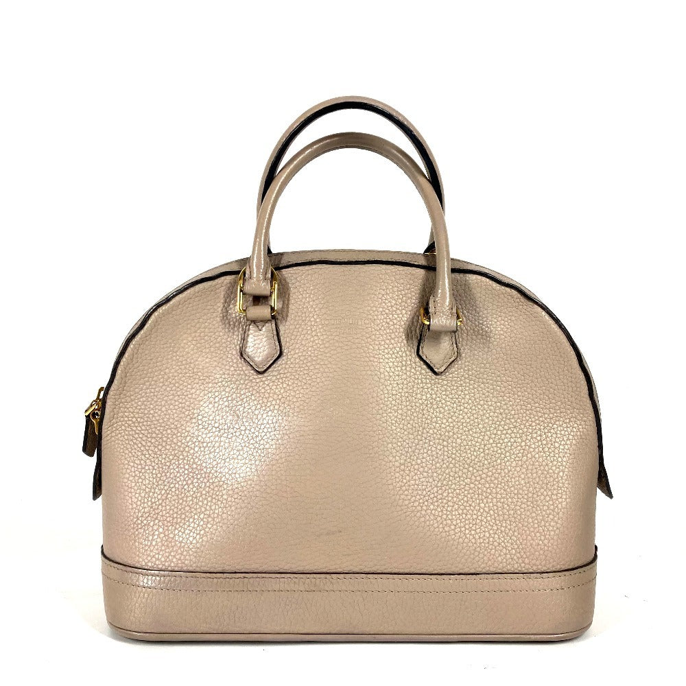 LOUIS VUITTON Handbag M48898 leather gray Parnasea Alma PM Women Used Authentic