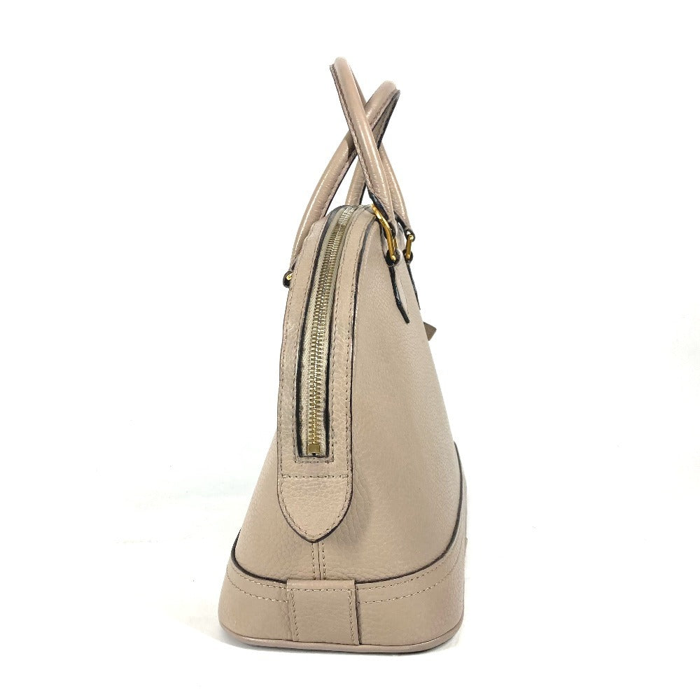 LOUIS VUITTON Handbag M48898 leather gray Parnasea Alma PM Women Used Authentic