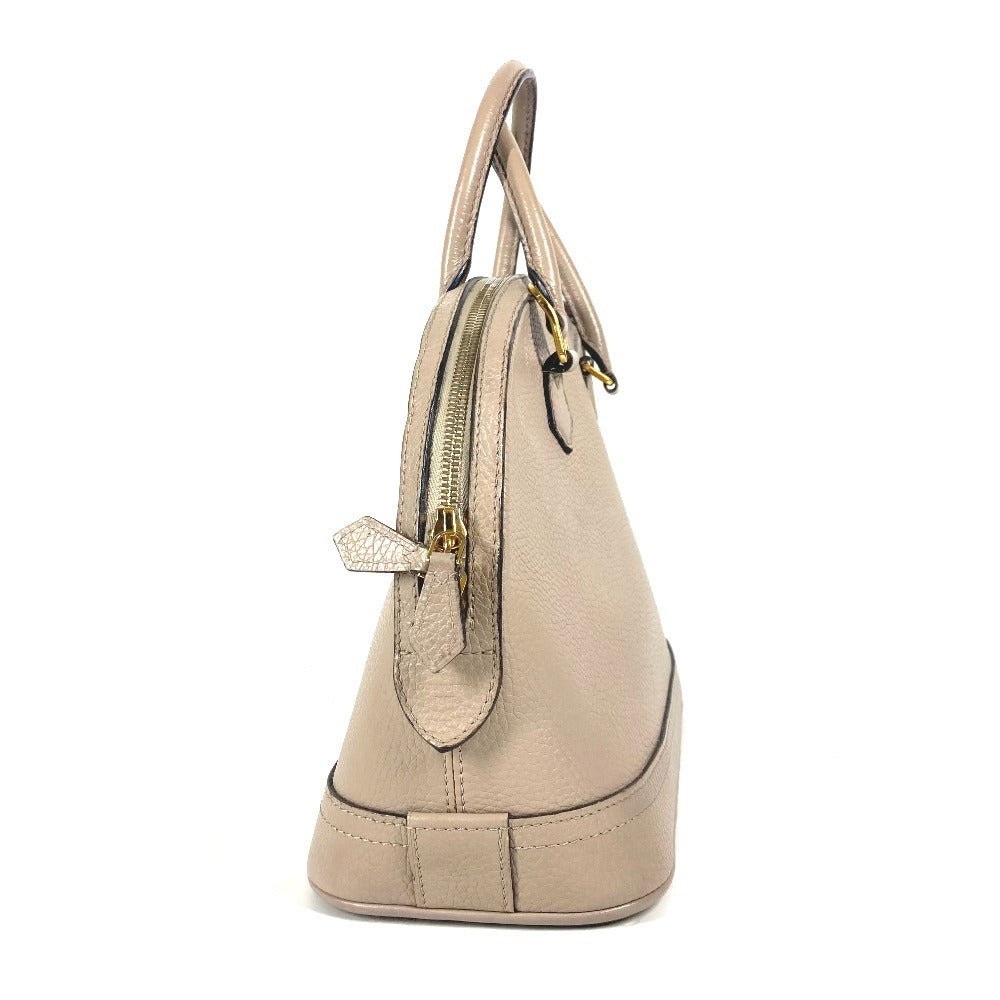 LOUIS VUITTON Handbag M48898 leather gray Parnasea Alma PM Women Used Authentic