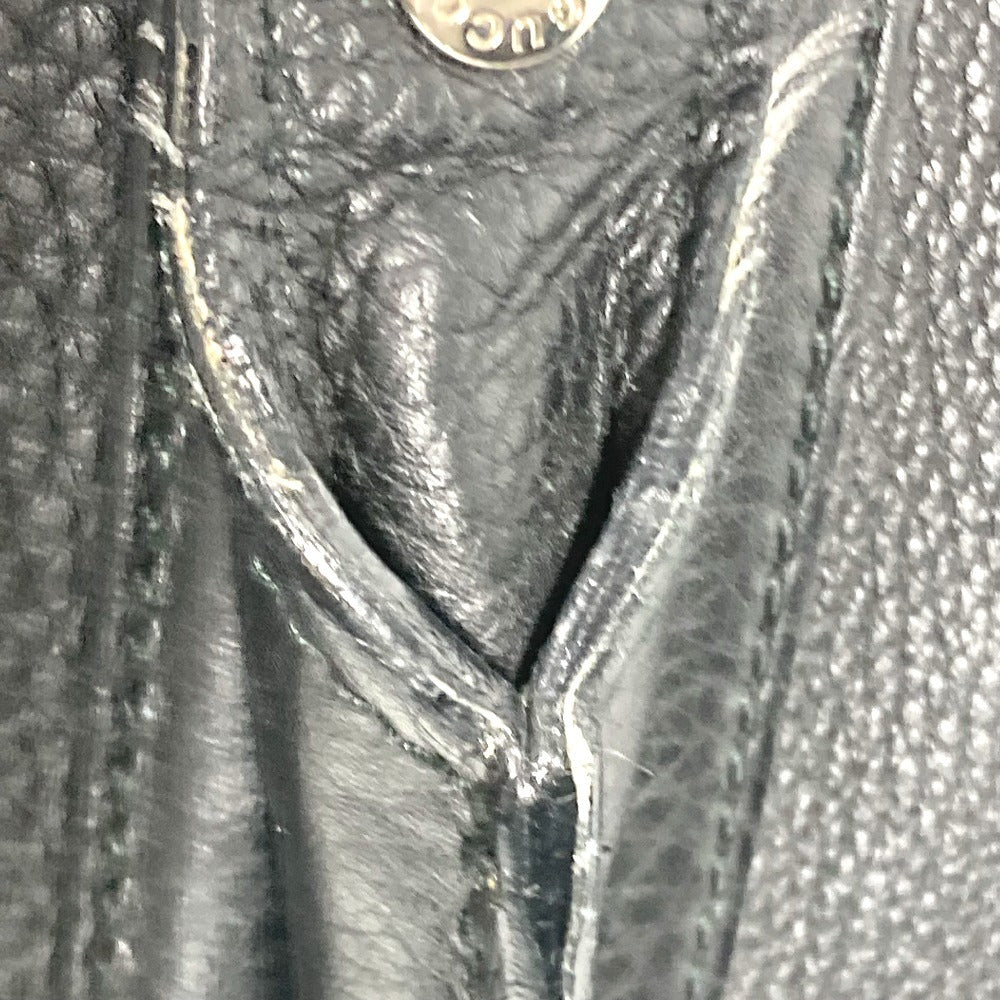 GUCCI Business bag 231850 leather black 2WAY Bag Shoulder Bag Crossbody mens Used Authentic
