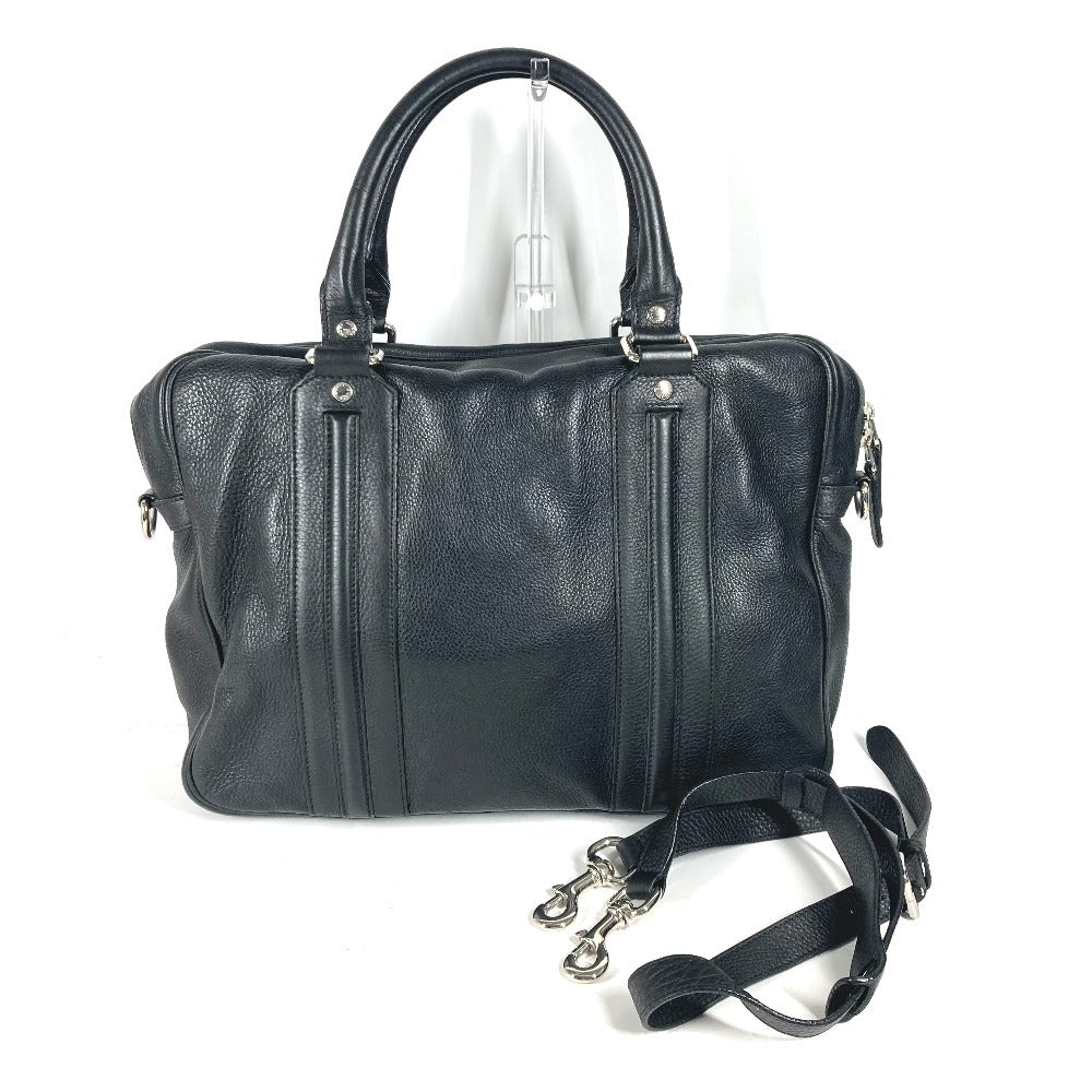 GUCCI Business bag 231850 leather black 2WAY Bag Shoulder Bag Crossbody mens Used Authentic