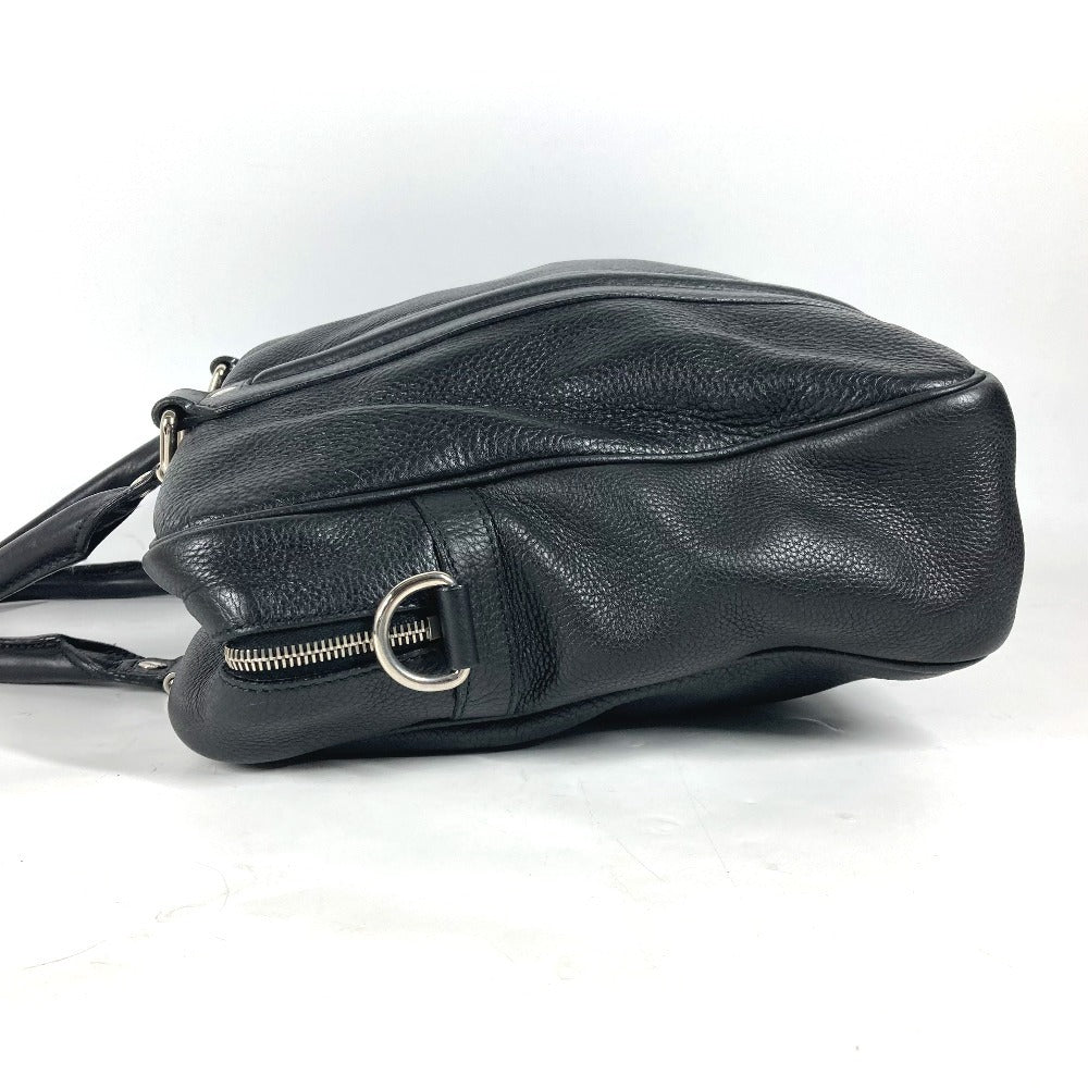 GUCCI Business bag 231850 leather black 2WAY Bag Shoulder Bag Crossbody mens Used Authentic
