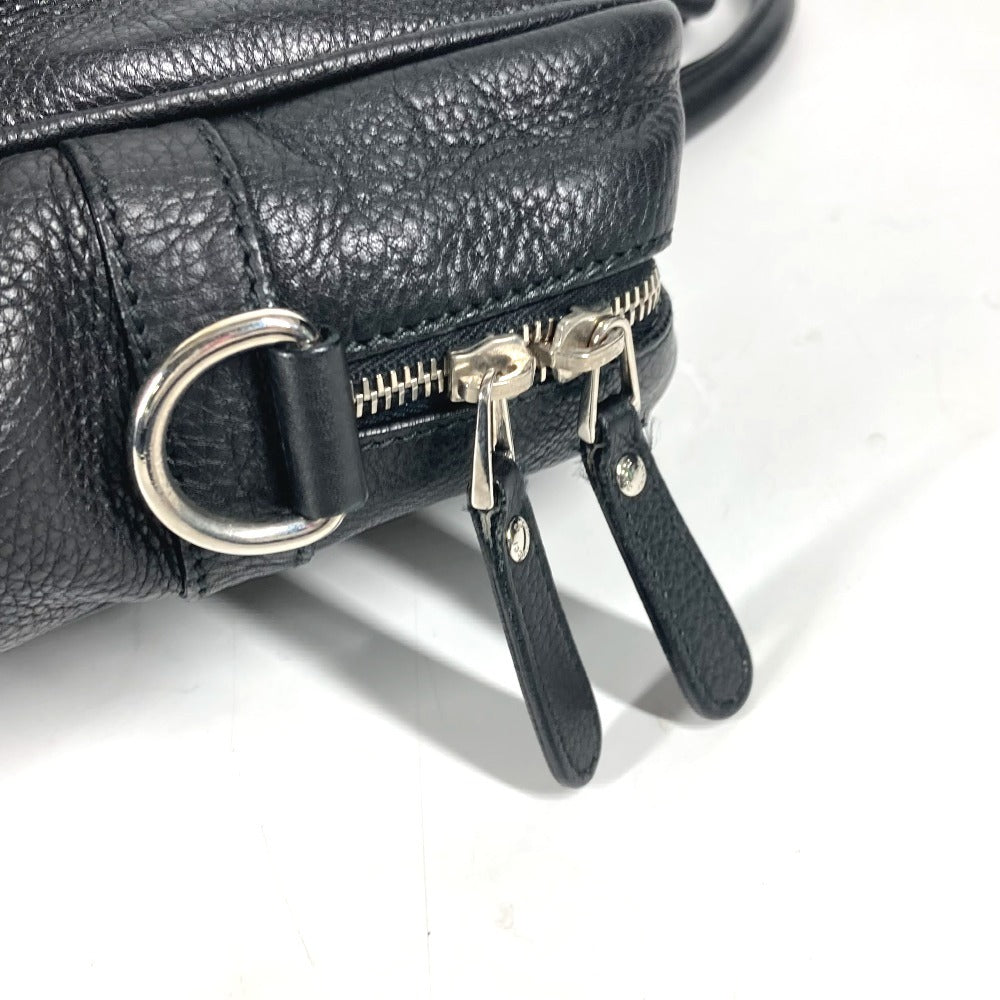 GUCCI Business bag 231850 leather black 2WAY Bag Shoulder Bag Crossbody mens Used Authentic