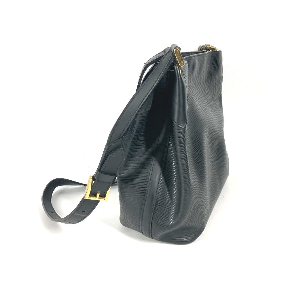 LOUIS VUITTON Shoulder Bag M58892 Epi Leather black Epi Mandala MM Women Used Authentic