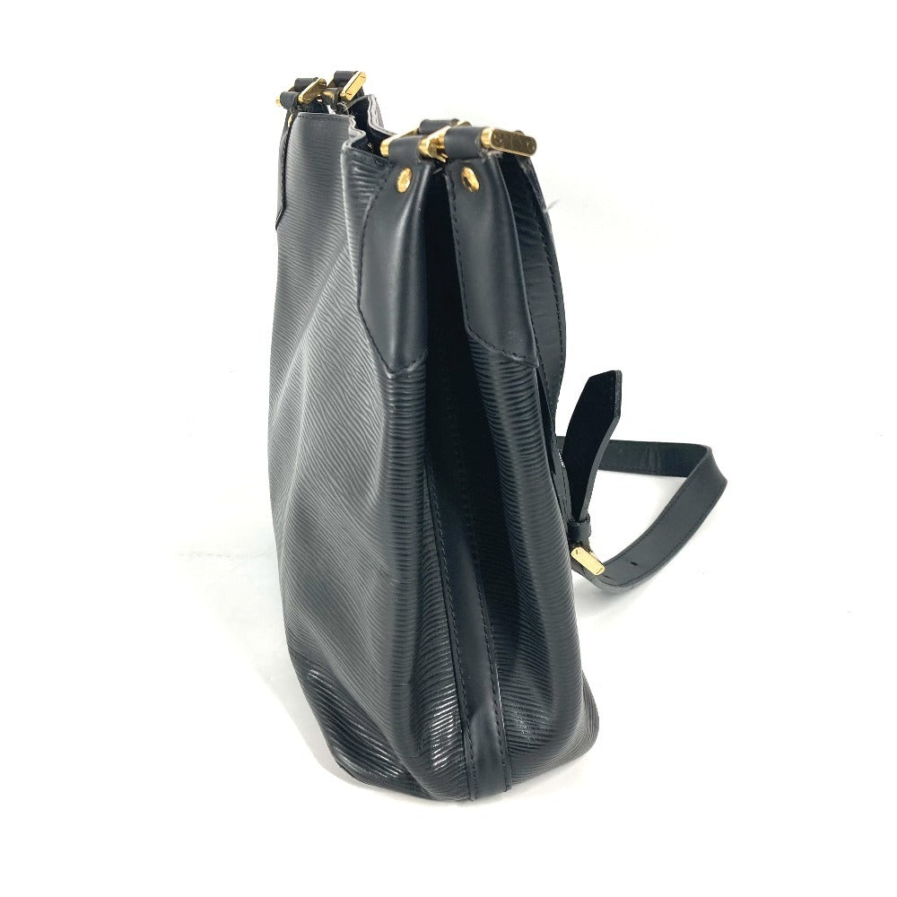 LOUIS VUITTON Shoulder Bag M58892 Epi Leather black Epi Mandala MM Women Used Authentic