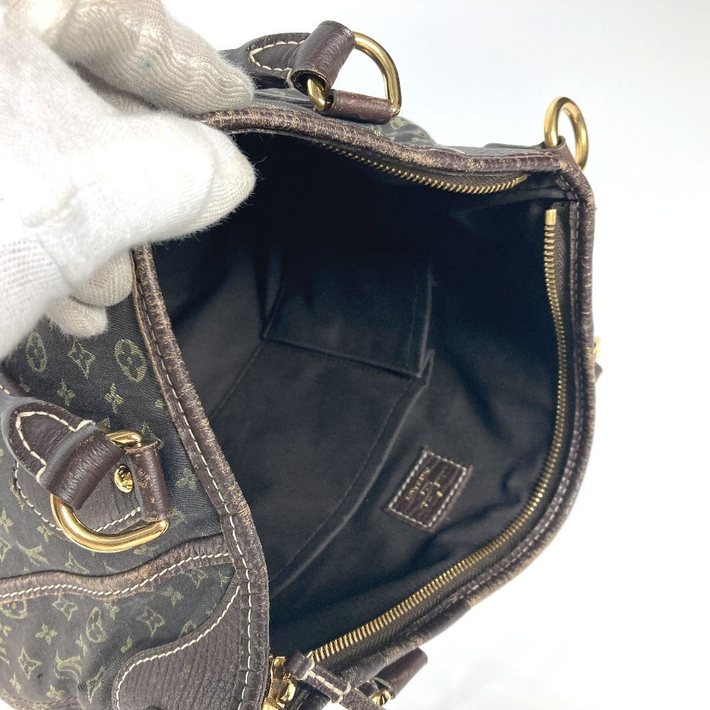 LOUIS VUITTON Shoulder Bag M95617 Monogram mini canvas Brown Monogram mini run Buzasu Anjoul Women Used Authentic