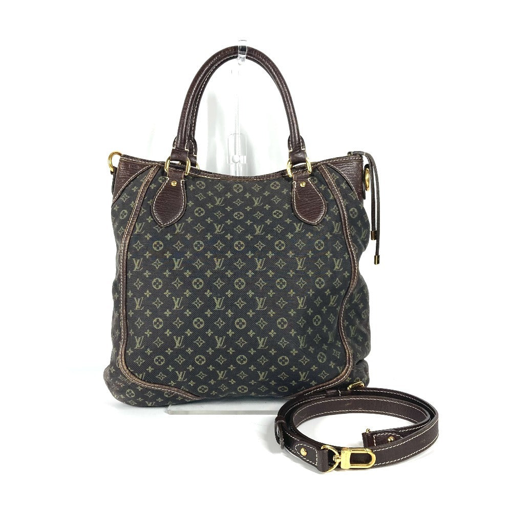 LOUIS VUITTON Shoulder Bag M95617 Monogram mini canvas Brown Monogram mini run Buzasu Anjoul Women Used Authentic