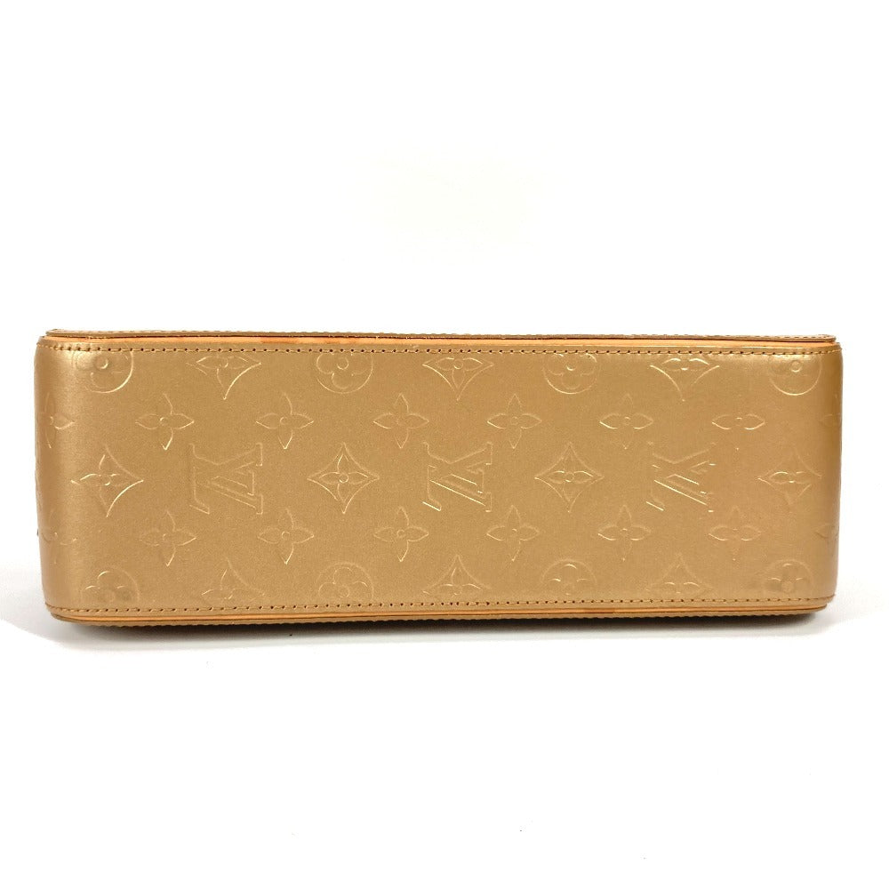 LOUIS VUITTON Handbag M55177 Monogram mat leather beige Monogram mat Shelton Women Used Authentic