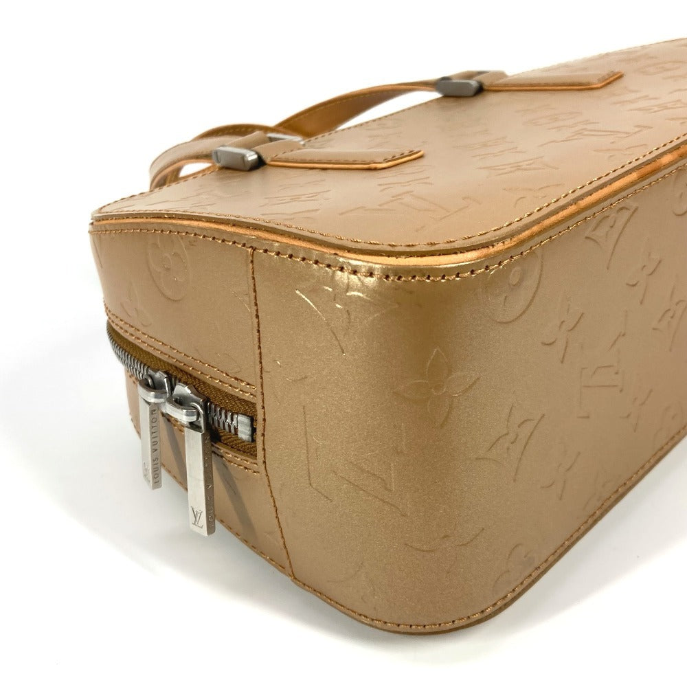 LOUIS VUITTON Handbag M55177 Monogram mat leather beige Monogram mat Shelton Women Used Authentic