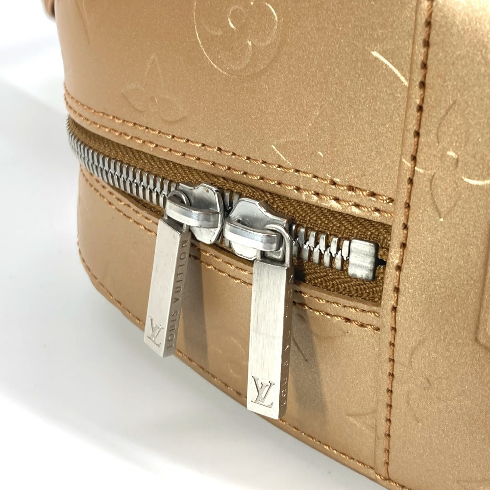 LOUIS VUITTON Handbag M55177 Monogram mat leather beige Monogram mat Shelton Women Used Authentic
