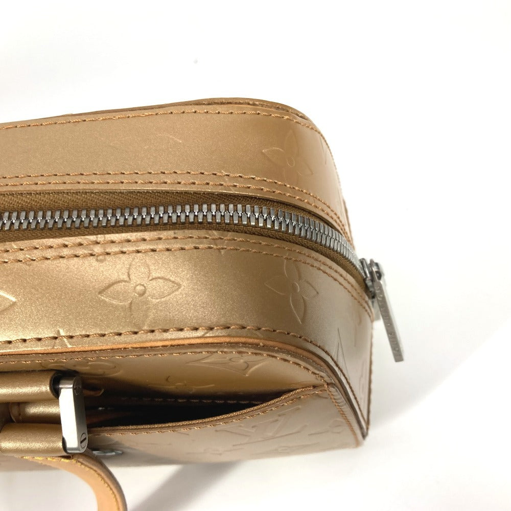LOUIS VUITTON Handbag M55177 Monogram mat leather beige Monogram mat Shelton Women Used Authentic