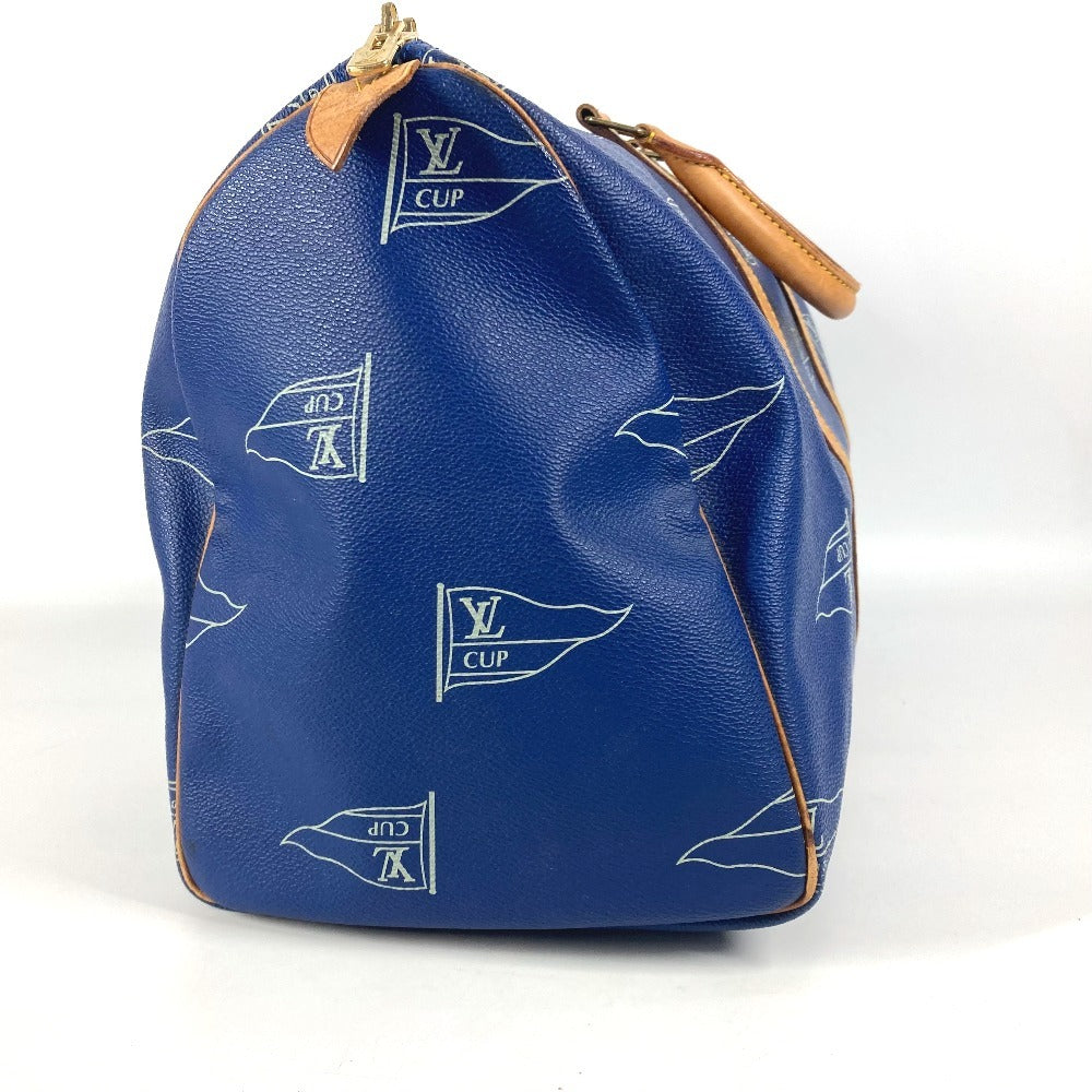LOUIS VUITTON Boston Duffel bag M80014 Canvas, Leather blue LVCUP Keepall 45 unisex(Unisex) Used Authentic
