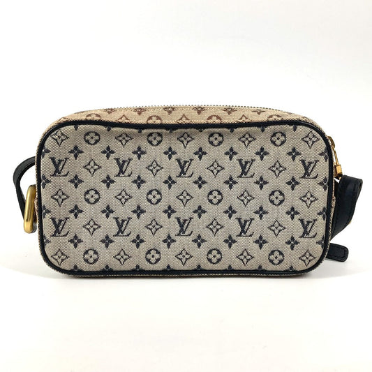 LOUIS VUITTON Shoulder Bag M92217 Monogram mini canvas Navy Monogram Mini Juliet Women Used Authentic