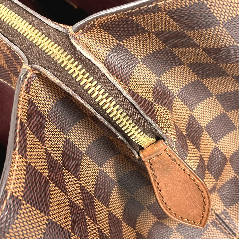 LOUIS VUITTON Handbag N41273 Damier canvas Brown Damier Ascot Women Used Authentic