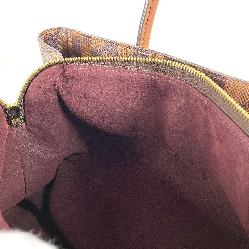 LOUIS VUITTON Handbag N41273 Damier canvas Brown Damier Ascot Women Used Authentic