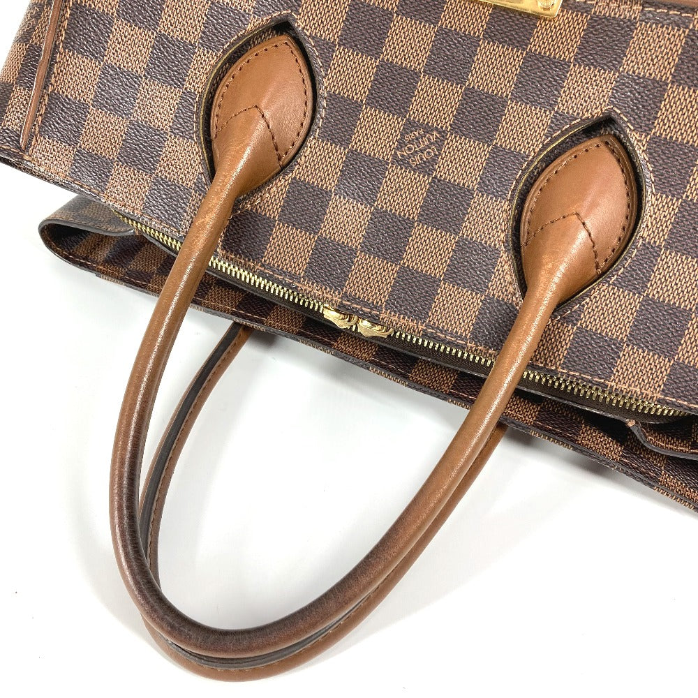LOUIS VUITTON Handbag N41273 Damier canvas Brown Damier Ascot Women Used Authentic