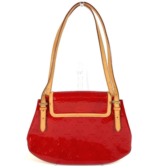 LOUIS VUITTON Shoulder Bag M91287 Monogram Vernis Red Monogram Vernis Skein Bay GM