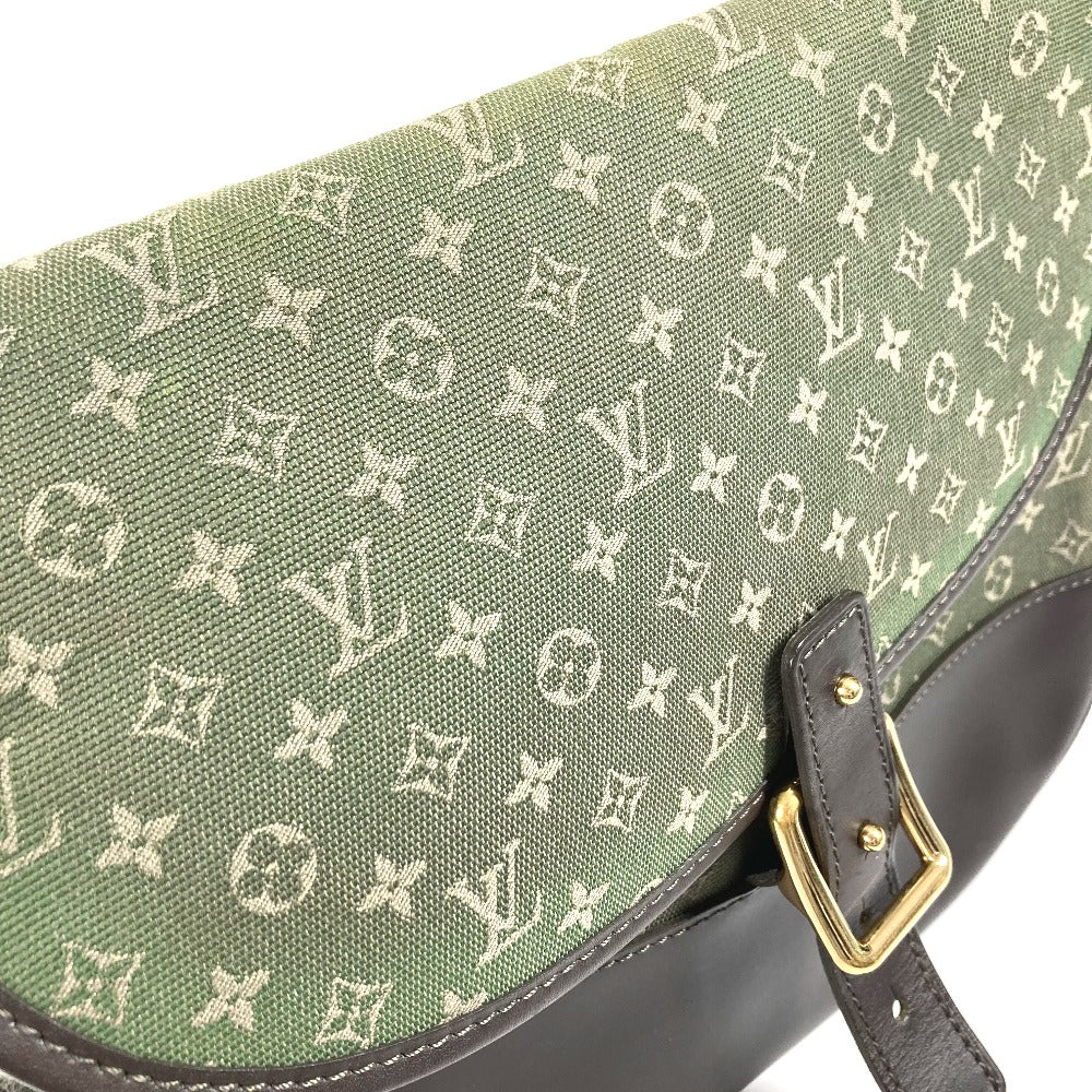 LOUIS VUITTON Shoulder Bag M92673 canvas khaki Monogram mini Belanger