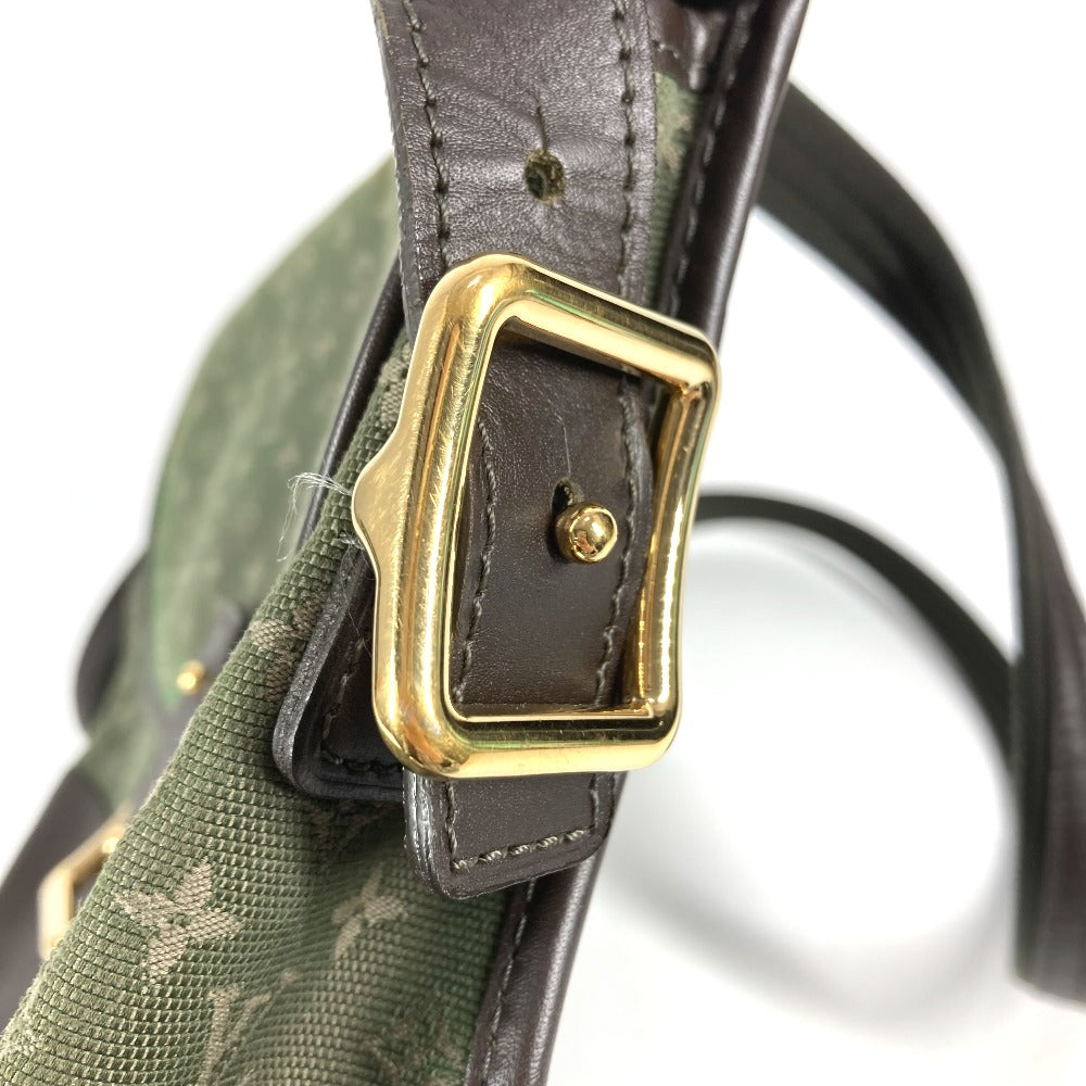 LOUIS VUITTON Shoulder Bag M92673 canvas khaki Monogram mini Belanger
