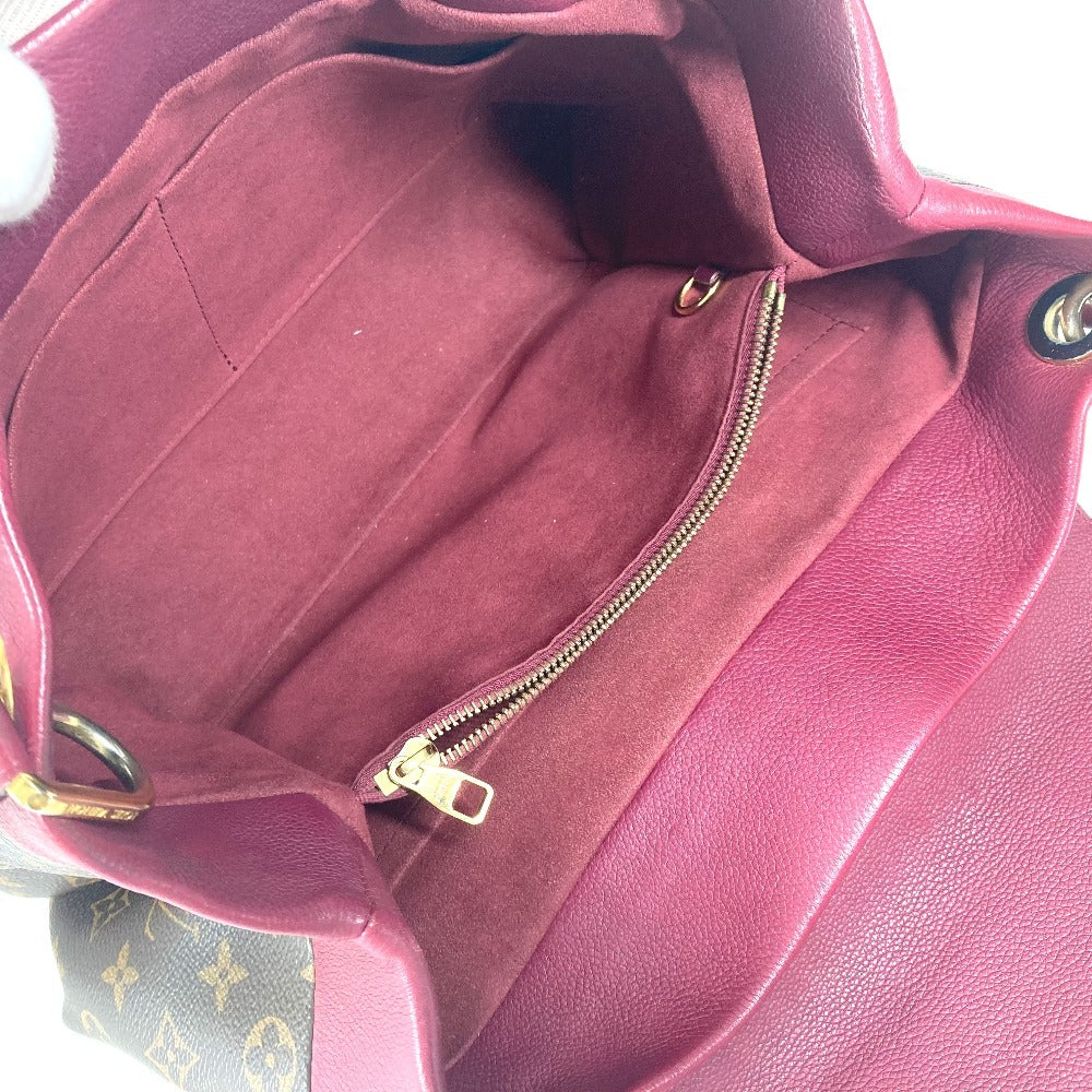 LOUIS VUITTON Shoulder Bag M40816 Monogram canvas purple Monogram Olympe Aurore
