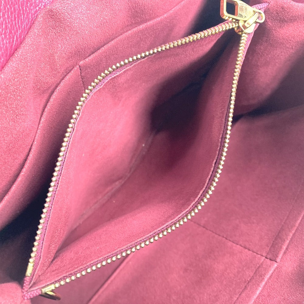 LOUIS VUITTON Shoulder Bag M40816 Monogram canvas purple Monogram Olympe Aurore