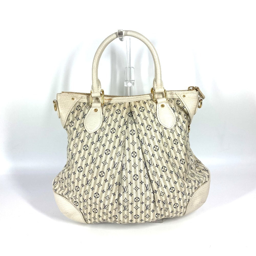 LOUIS VUITTON Shoulder Bag M95494 Monogram Mini-LinCanvas white Monogram Mini-Run Marina PM