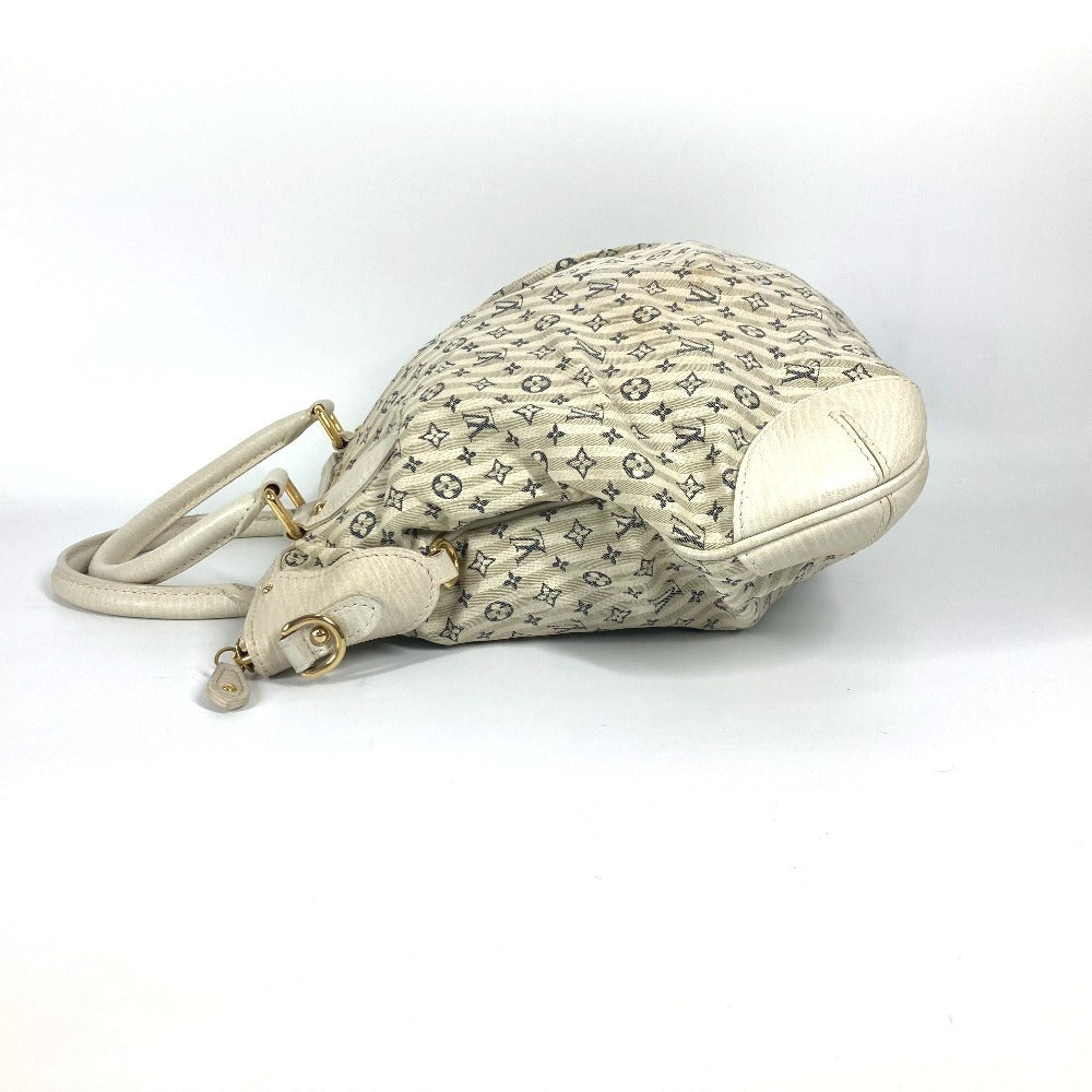 LOUIS VUITTON Shoulder Bag M95494 Monogram Mini-LinCanvas white Monogram Mini-Run Marina PM