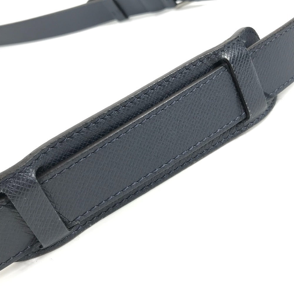 LOUIS VUITTON Shoulder Bag M32624 Taiga Leather Navy Taiga Roman MM