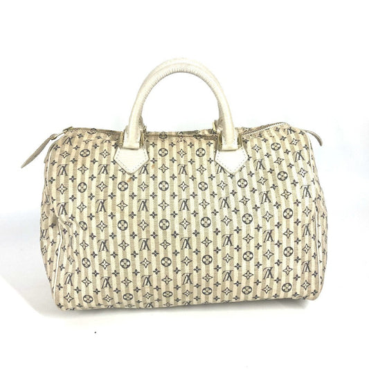 LOUIS VUITTON Handbag M95500 Monogram Mini-LinCanvas White type Monogram mini run Speedy 30