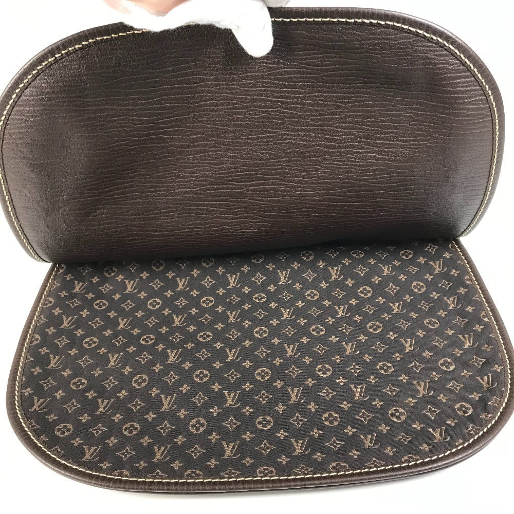 LOUIS VUITTON Shoulder Bag M40021 Monogram Mini-LinCanvas Brown Monogram mini run Aman