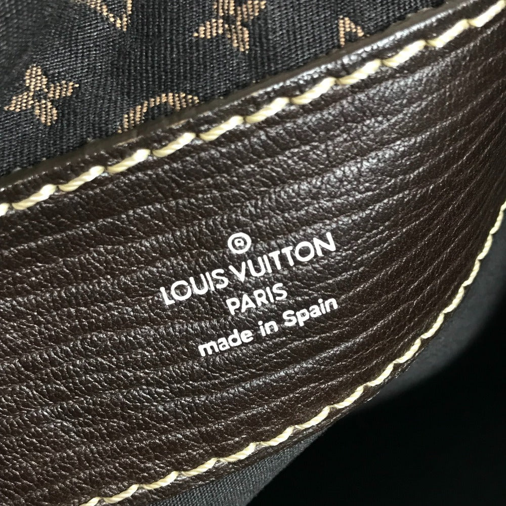 LOUIS VUITTON Shoulder Bag M40021 Monogram Mini-LinCanvas Brown Monogram mini run Aman
