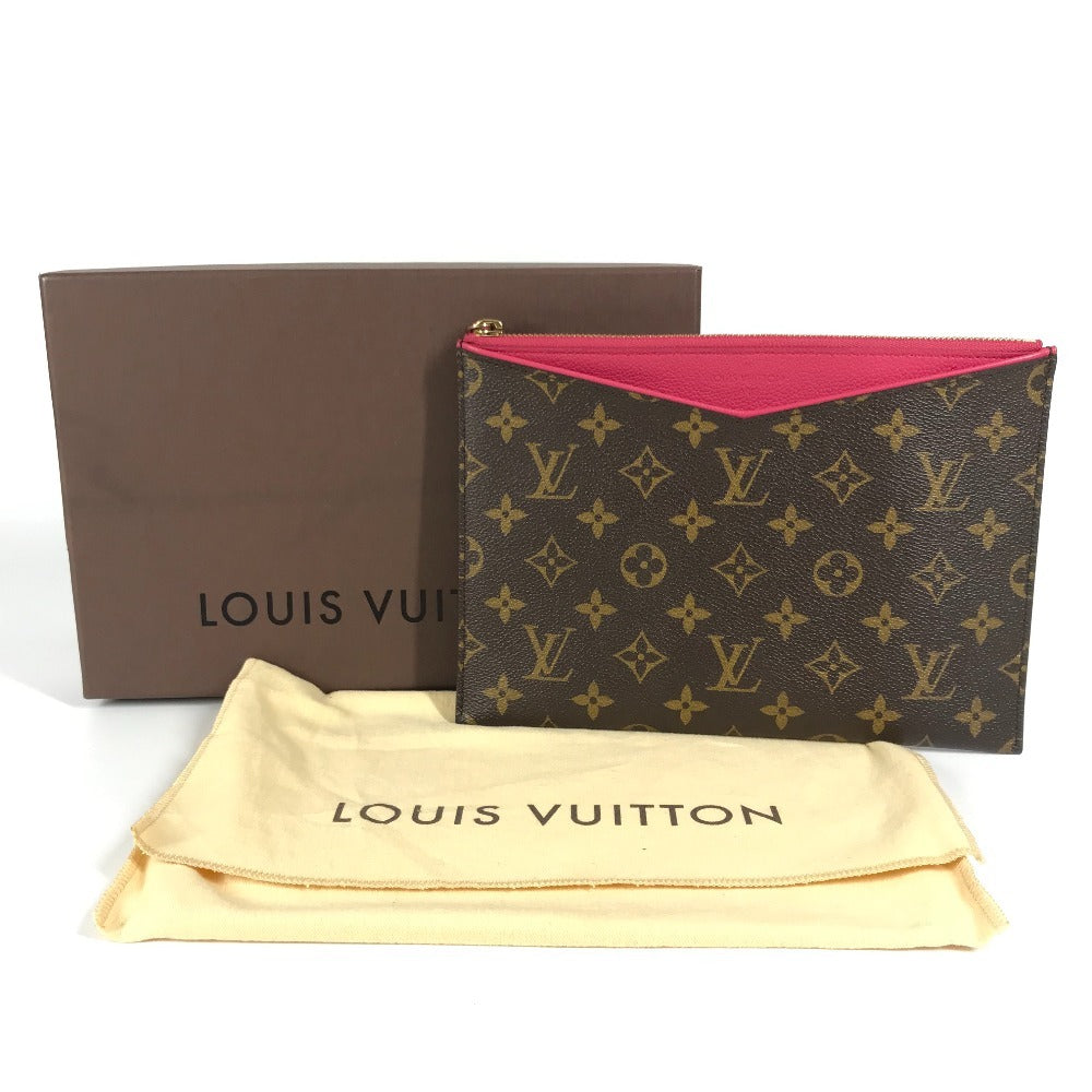 LOUIS VUITTON Clutch bag M60677 Monogram canvas pink Monogram Pochette Palace