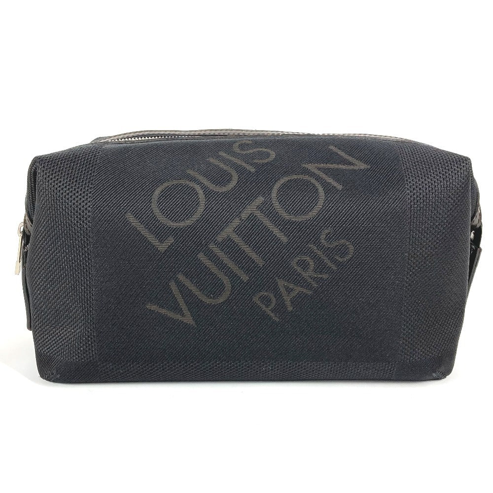 LOUIS VUITTON business bag M93091 Damier Jean Canvas black Damier Jean Truth Albatross