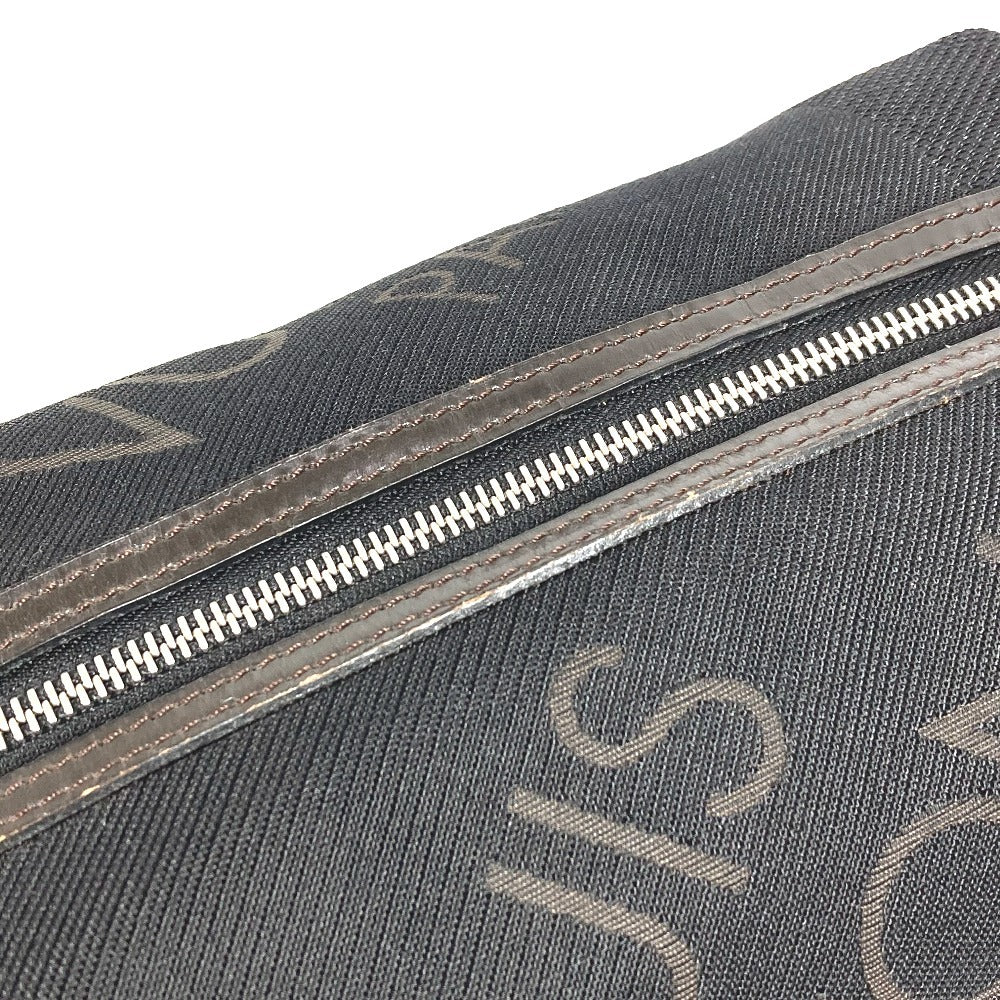 LOUIS VUITTON business bag M93091 Damier Jean Canvas black Damier Jean Truth Albatross