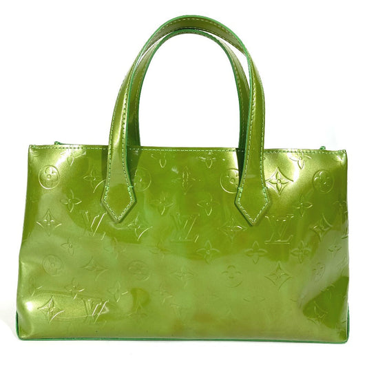 LOUIS VUITTON Handbag M93645 Monogram Vernis Canvas green Monogram Vernis Wilshire Boulevard