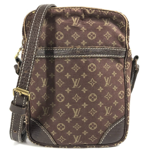 LOUIS VUITTON Shoulder Bag M95228 Monogram Mini-LinCanvas Brown Monogram mini run Danube