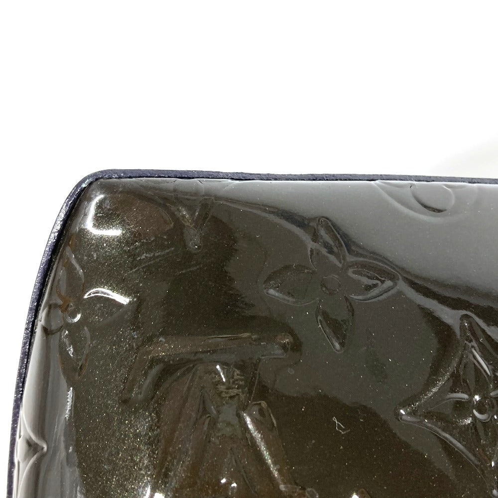 LOUIS VUITTON Shoulder Bag M91439 Monogram Vernis Navy Monogram Vernis Wilshire MM Wilshire MM