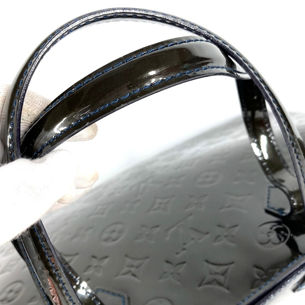 LOUIS VUITTON Shoulder Bag M91439 Monogram Vernis Navy Monogram Vernis Wilshire MM Wilshire MM
