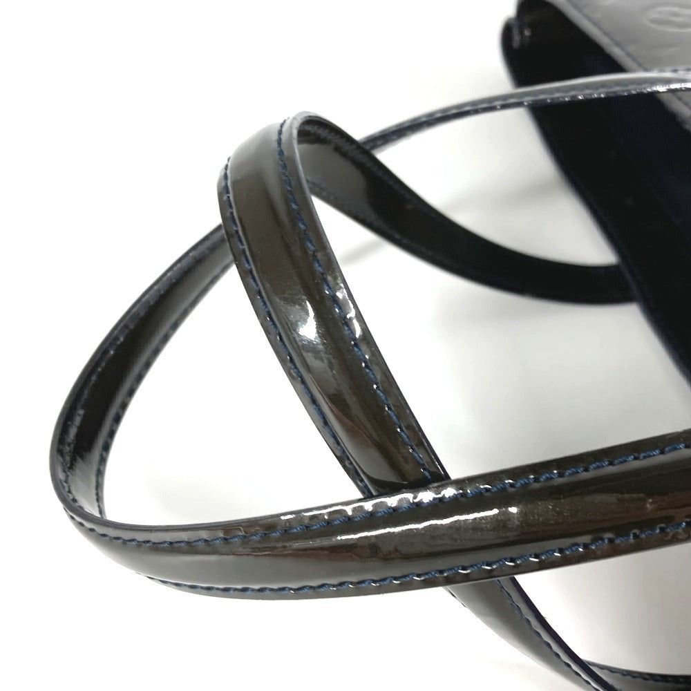 LOUIS VUITTON Shoulder Bag M91439 Monogram Vernis Navy Monogram Vernis Wilshire MM Wilshire MM