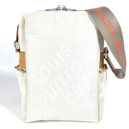 LOUIS VUITTON Shoulder Bag M80637 canvas white Damier Geant Louis Vuitton Cup LVCUP Weatherly