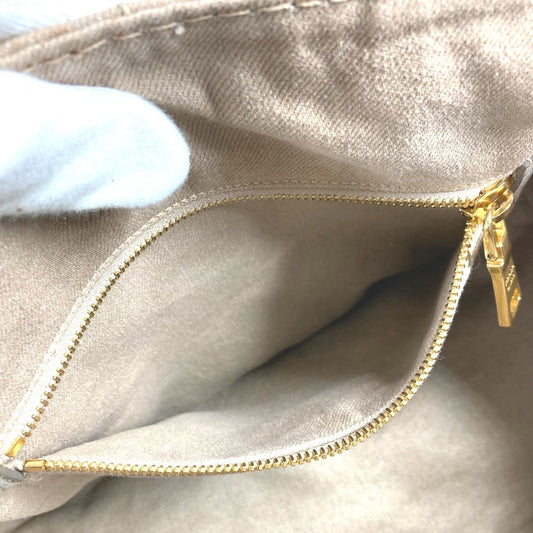 PRADA Handbag B1877B canvas beige Canapa