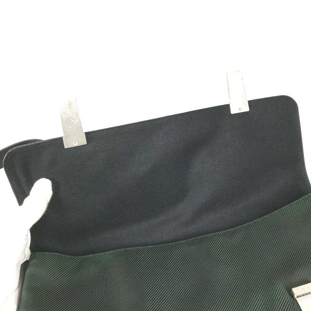 LOUIS VUITTON Shoulder Bag M30882 Nylon canvas, Taiga leather khaki Taiga Saratov GM Saratov GM