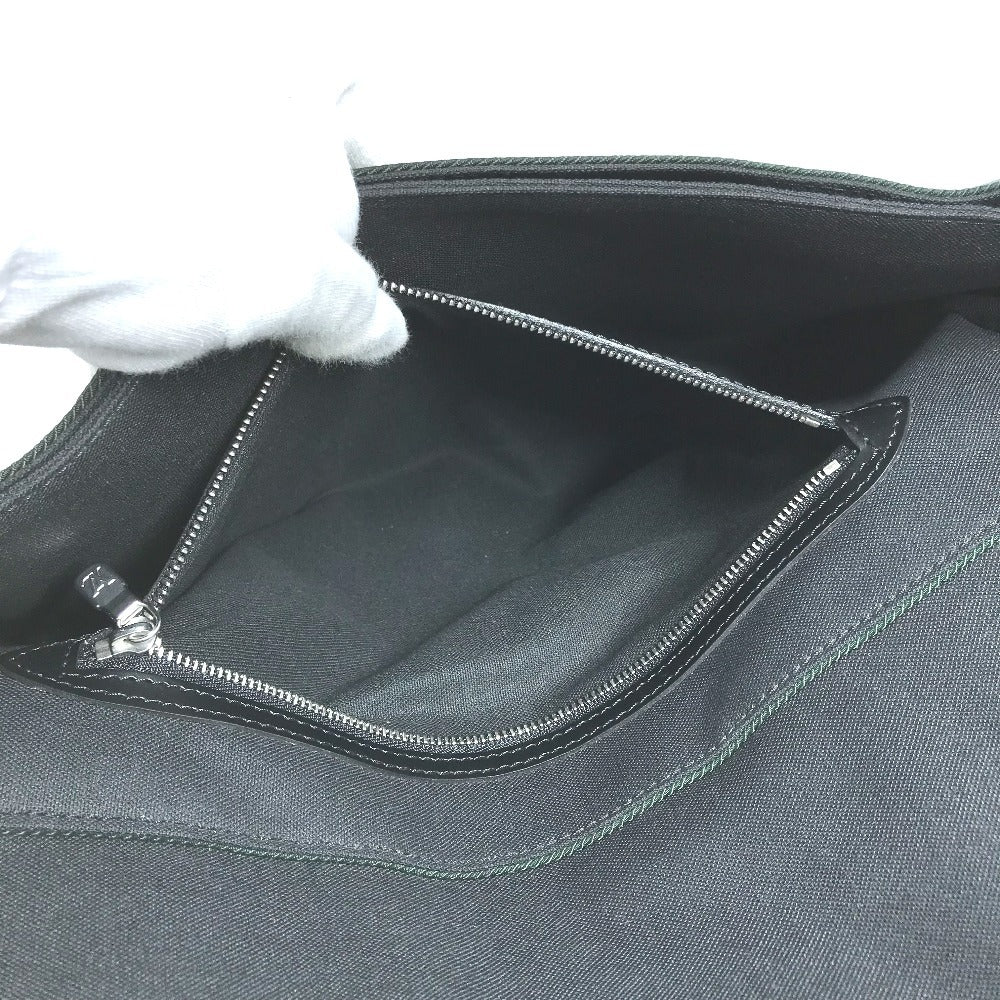 LOUIS VUITTON Shoulder Bag M30882 Nylon canvas, Taiga leather khaki Taiga Saratov GM Saratov GM